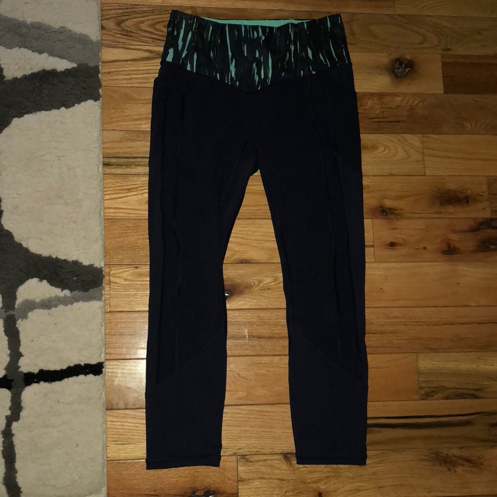 Lulu lemon navy blue leggings!